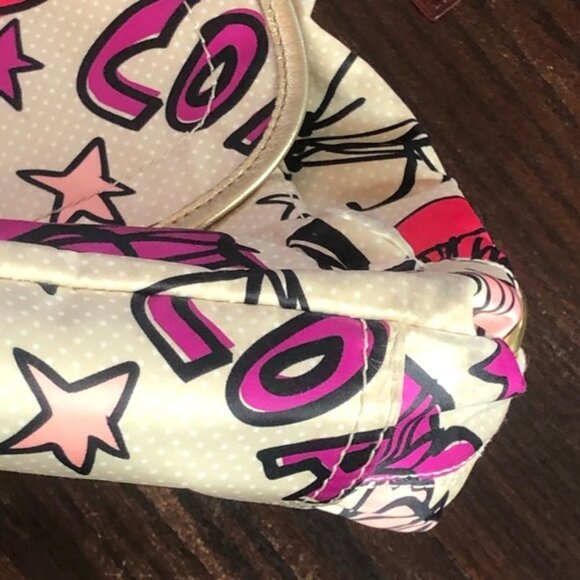 Coach Kyra Poppy Daisy Floral Messenger Bag - Picture 6 of 16